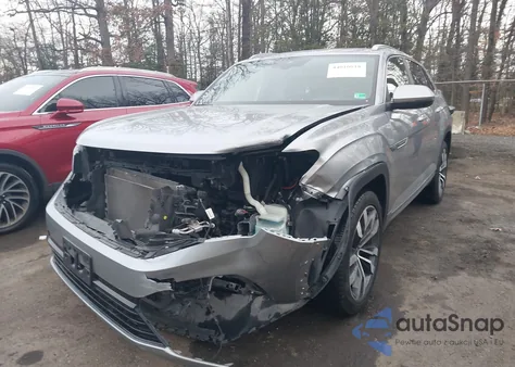 2020 Volkswagen Atlas Cross Sport 3.6L V6 Sel R-Line z USA, uszkodzony, nr VIN 1V2RE2CA1LC229670